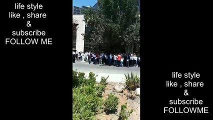 مجموعة من الشركات في عمان تشارك بالإضراب عن العمل