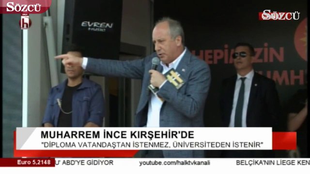 Muharrem İnce kitabı gösterip açıkladı
