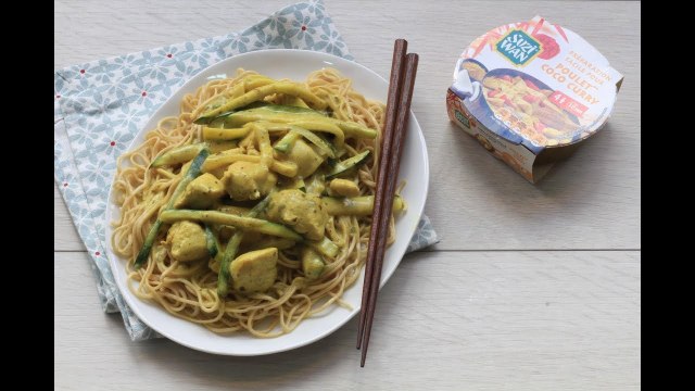 Poulet coco curry et légumes croquants - 750g [ Recette sponsorisée ]