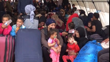 18 Bin Suriyeli Bayram İçin Ülkesine Gitti