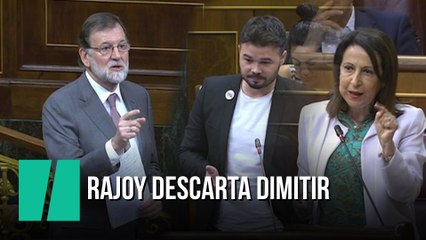 Rajoy descarta dimitir