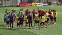 A Milli Futbol Takımı'nda Tunus maçı hazırlıkları - İSTANBUL