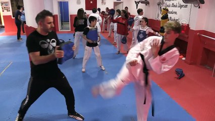 Milli tekvandocu hedef büyüttü - ZONGULDAK