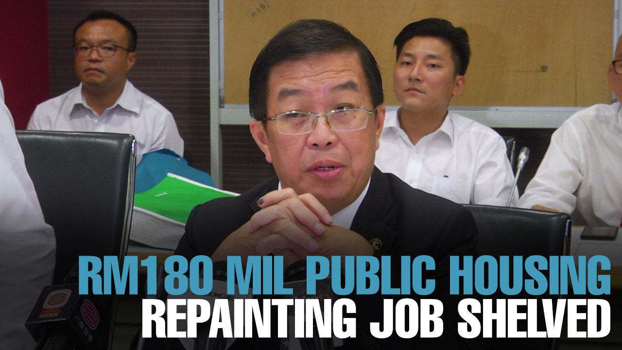 NEWS: Public housing repainting project shelved