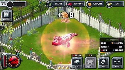 TYRANNOSAURUS REX Max LEVEL 40 - Jurassic Park Builder