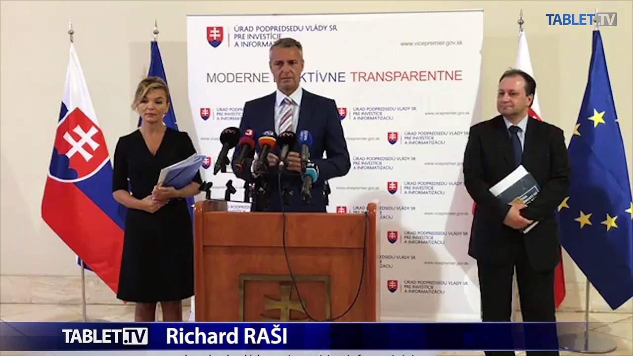 ZÁZNAM: Brífing podpredsedu vlády SR pre investície a informatizáciu
