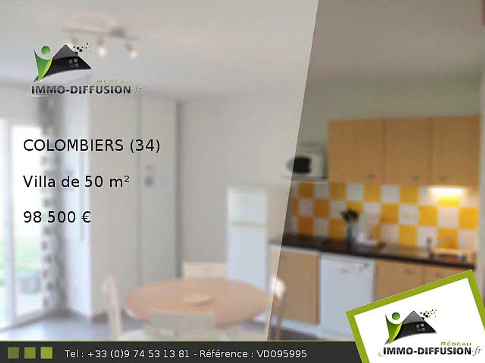 Villa A vendre Colombiers 50m2 - Campagne, au calme