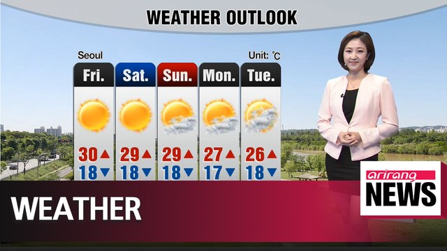 Summer heat, heavy showers in the south _ 053018