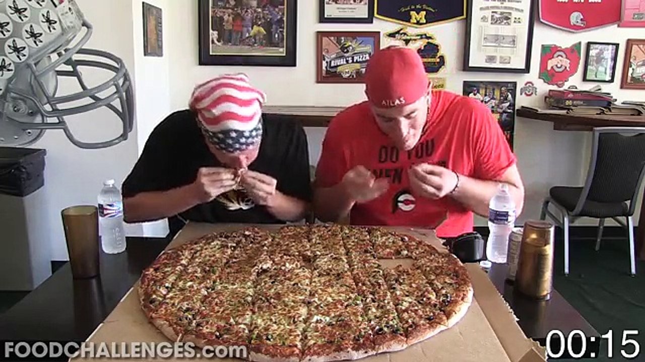UNDEFEATED 13LB PIZZA CHALLENGE!! (HW #8)