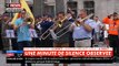 Fusillade à Liège: Regardez la minute de silence qui s'est déroulée à la mi-journée - VIDEO