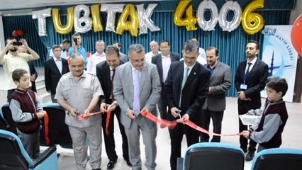 Şuhut'ta TUBİTAK Fuarına yoğun ilgi