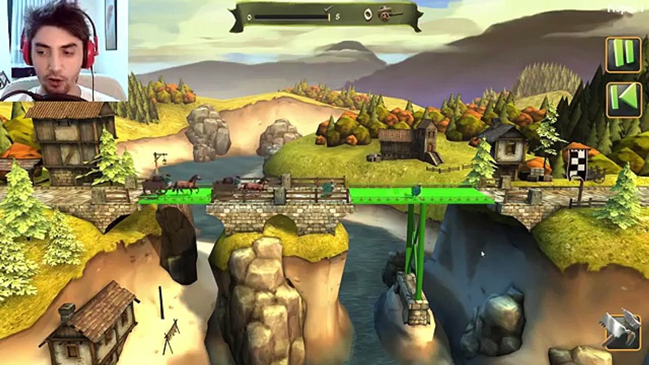 Bridge Constructor Medieval - Köprüyü Geçene Kadar