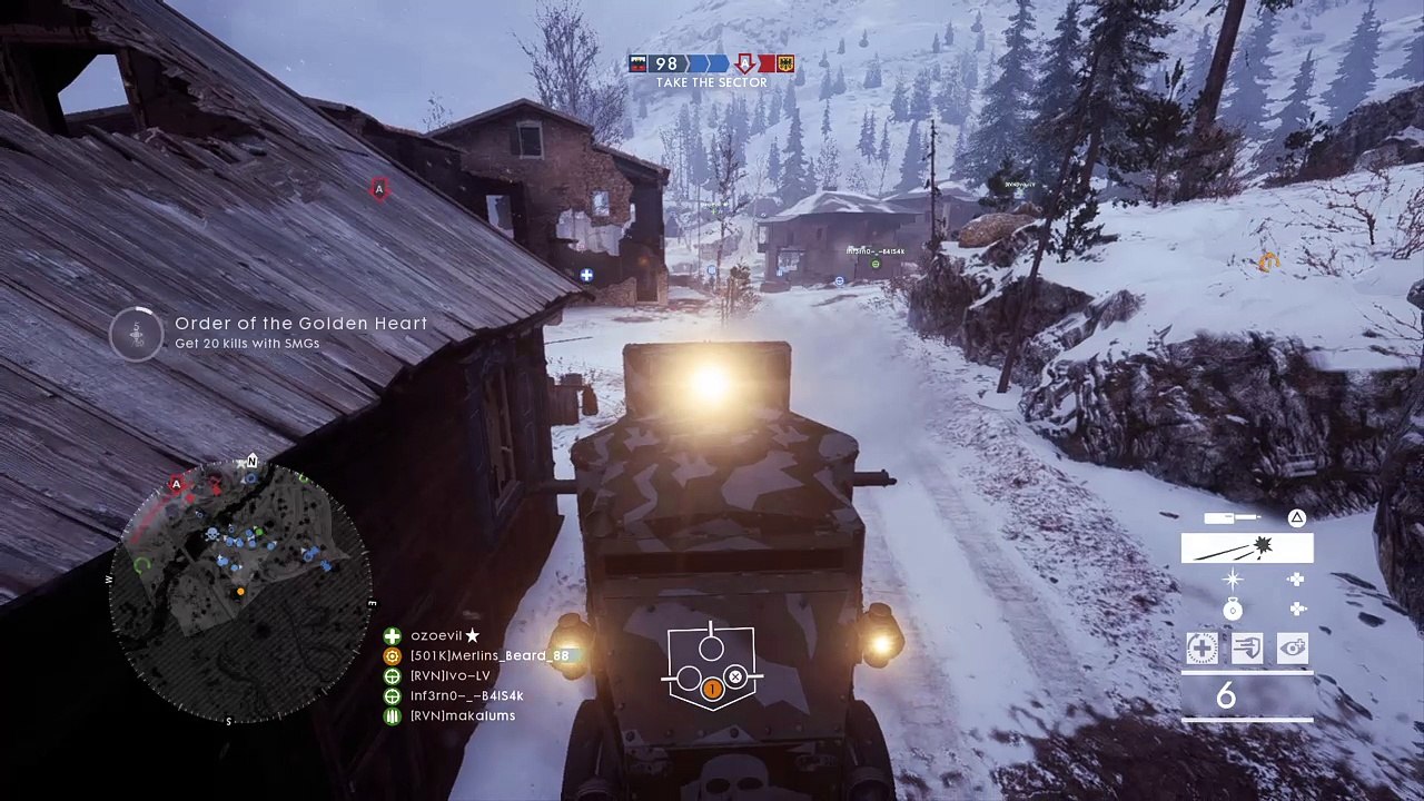 Battlefield 1 Brusilov Keep Recon Troll Truck