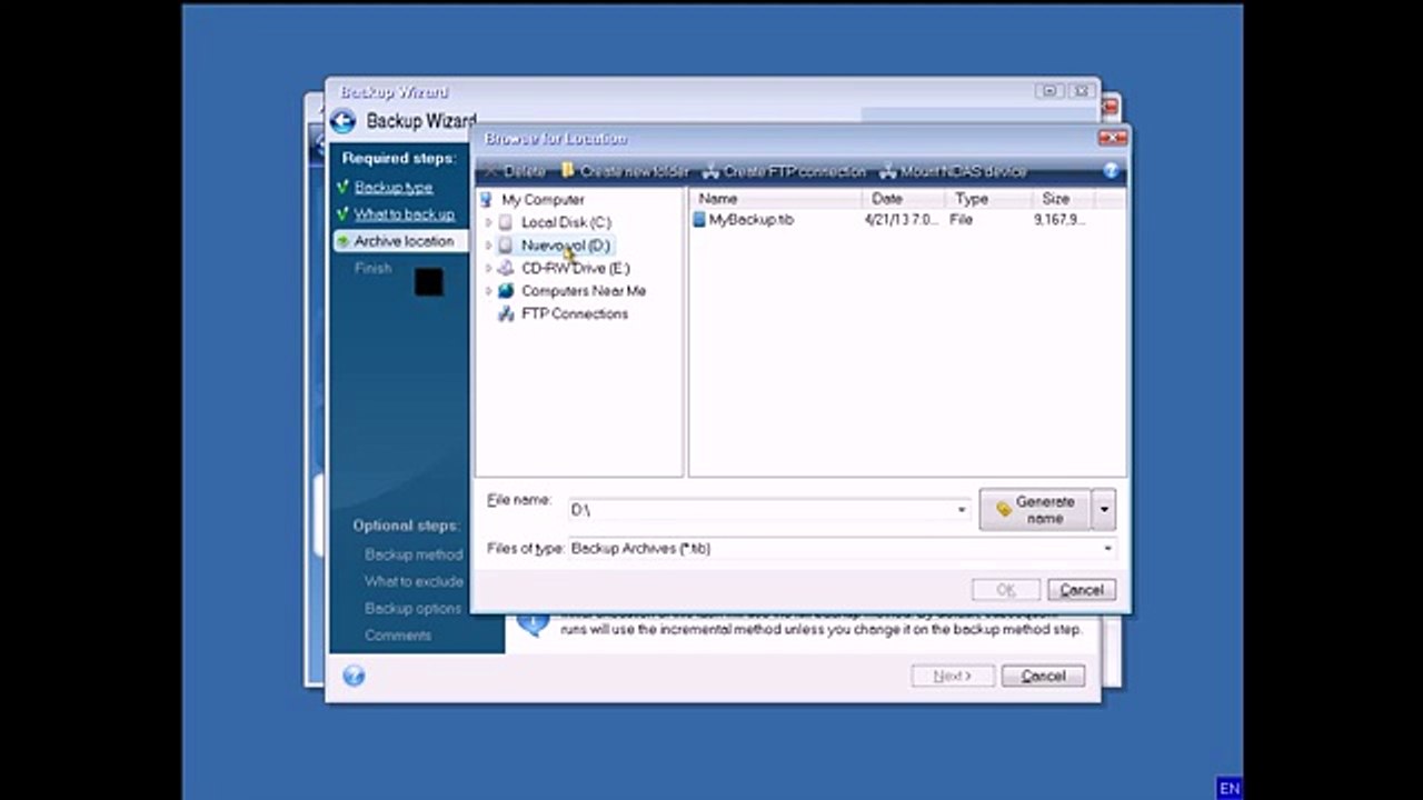 Clonando el disco para ponerlo en otro Pc
