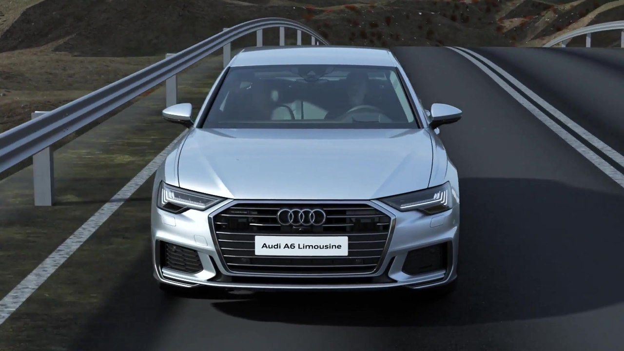 Audi A6 48V mild hybrid system Animation