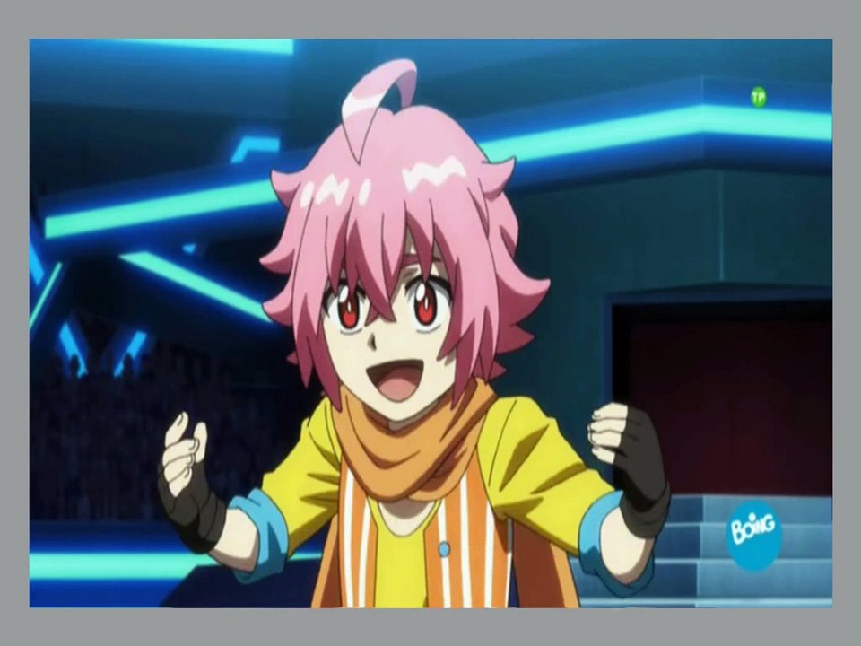 Beyblade burst Akira contra Zac