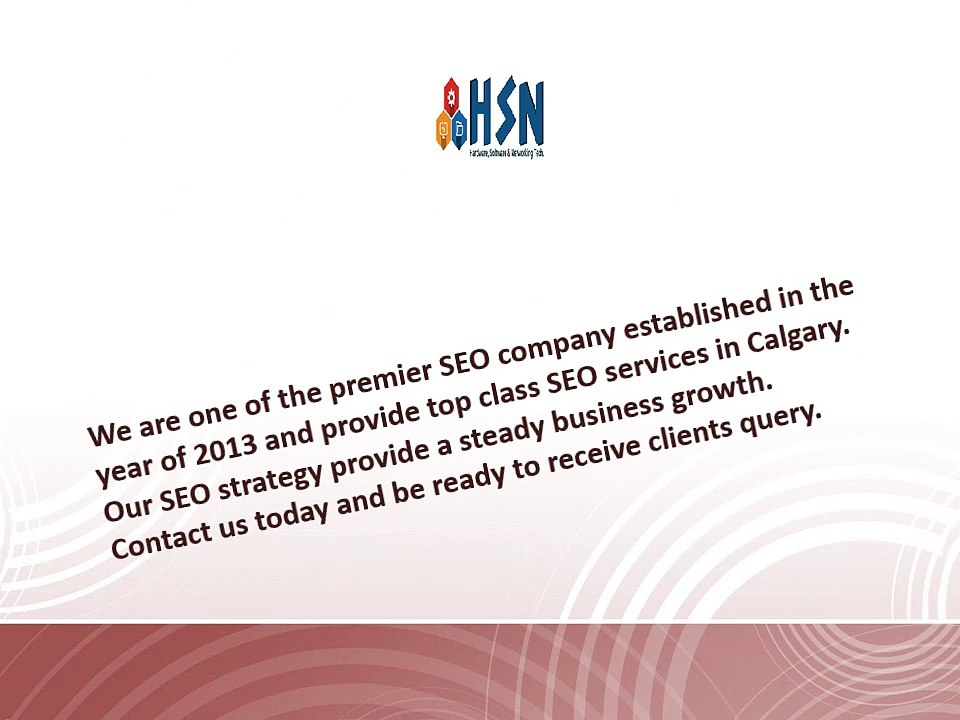 SEO Services in Calgary - HSN Technology