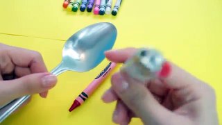 DIY CRAYON NAILS! Draw With School Supplies Nails!