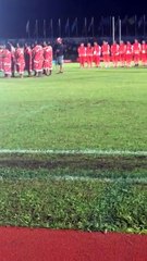 Women's football medal ceremony -Tonga won Bronze medal