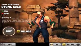 WWE Immortals - STONE COLD Texas Rattlesnake Gold Super Move Attacks
