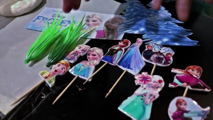 Cara Menghias Kue Frozen | How To Make Frozen Cake