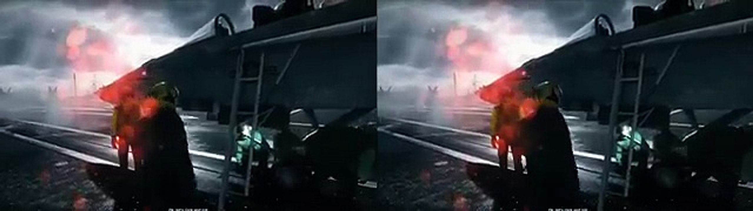 3D F-18戦闘機素晴らしい3D Sbs戦場3 3D映画館のボール紙 .