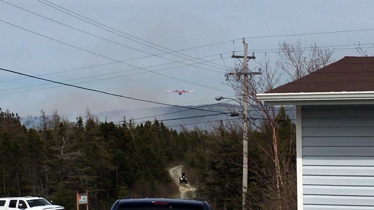 Water Bomber Flyover