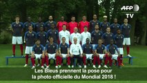 Mondial-2018: les Bleus posent pour la photo officielle