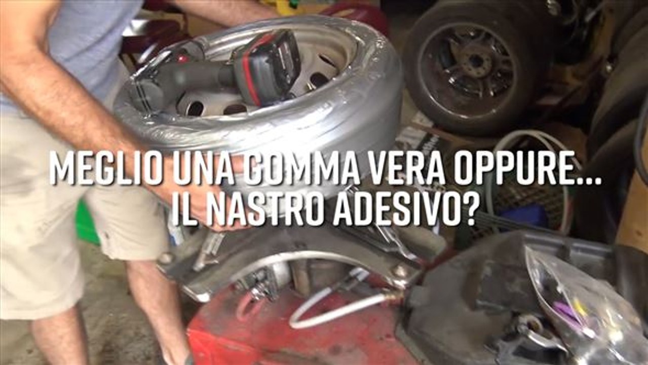 È possibile che uno pneumatico di nastro isolante funzioni?