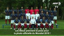 Mondial-2018: les Bleus posent pour la photo officielle