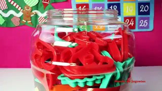 Plastilina Play Doh Creaciones de Navidad| Play Doh Christmas Mundo de Juguetes
