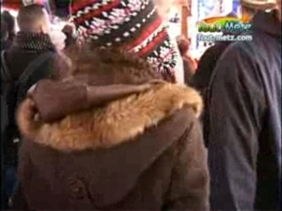 les marchés de noël à Metz : place saint-louis