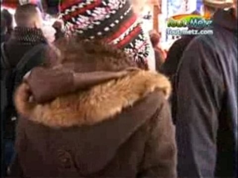 les marchés de noël à Metz : place saint-louis