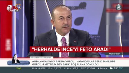 "Herhalde Muharrem İnce'yi Amerika'daki FETÖcüler aradı"