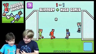 True Tales in SOCCER PHYSICS: I LOST MY HEAD!!! Funny Gameplay (KIDS GAMING)