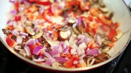 How To Make an Omelet : Vegetable Omelet Recipe Video