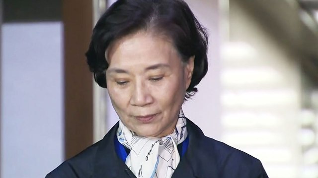 기습 출석 이명희, 혐의 거듭 부인...경찰 구속영장 신청 가닥 / YTN