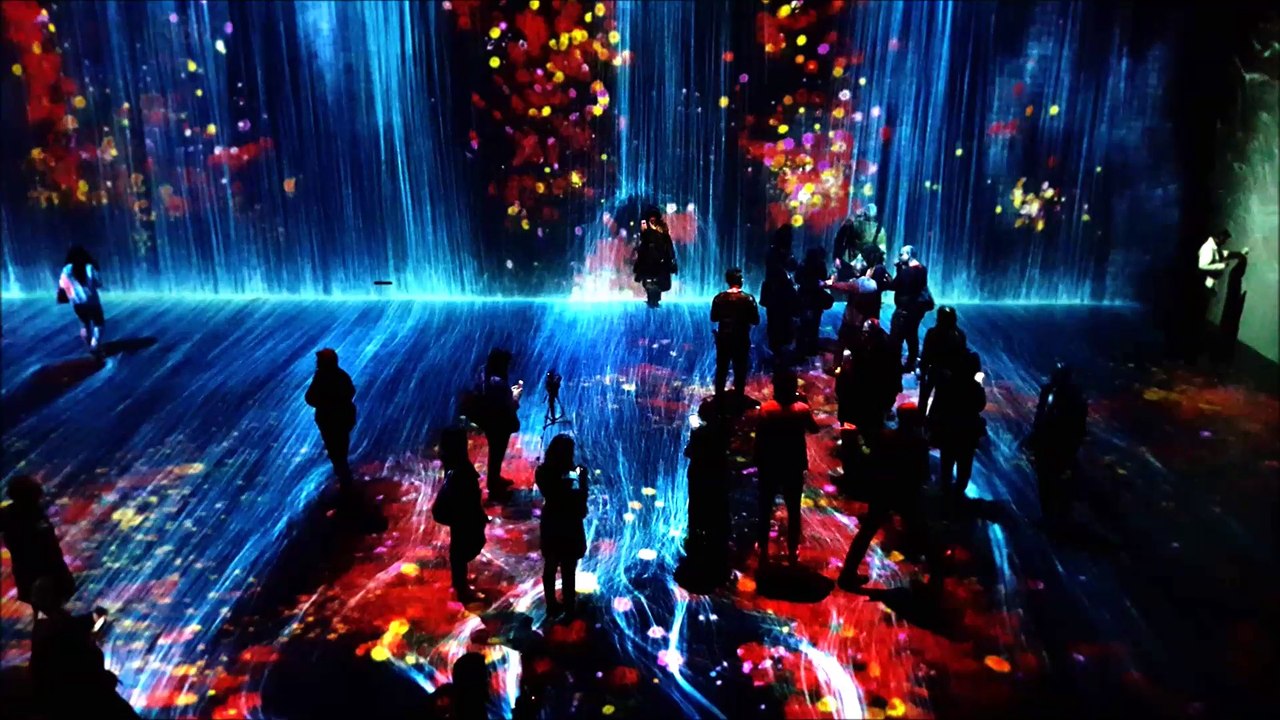 Une œuvre géante et interactive du collectif japonais TeamLab