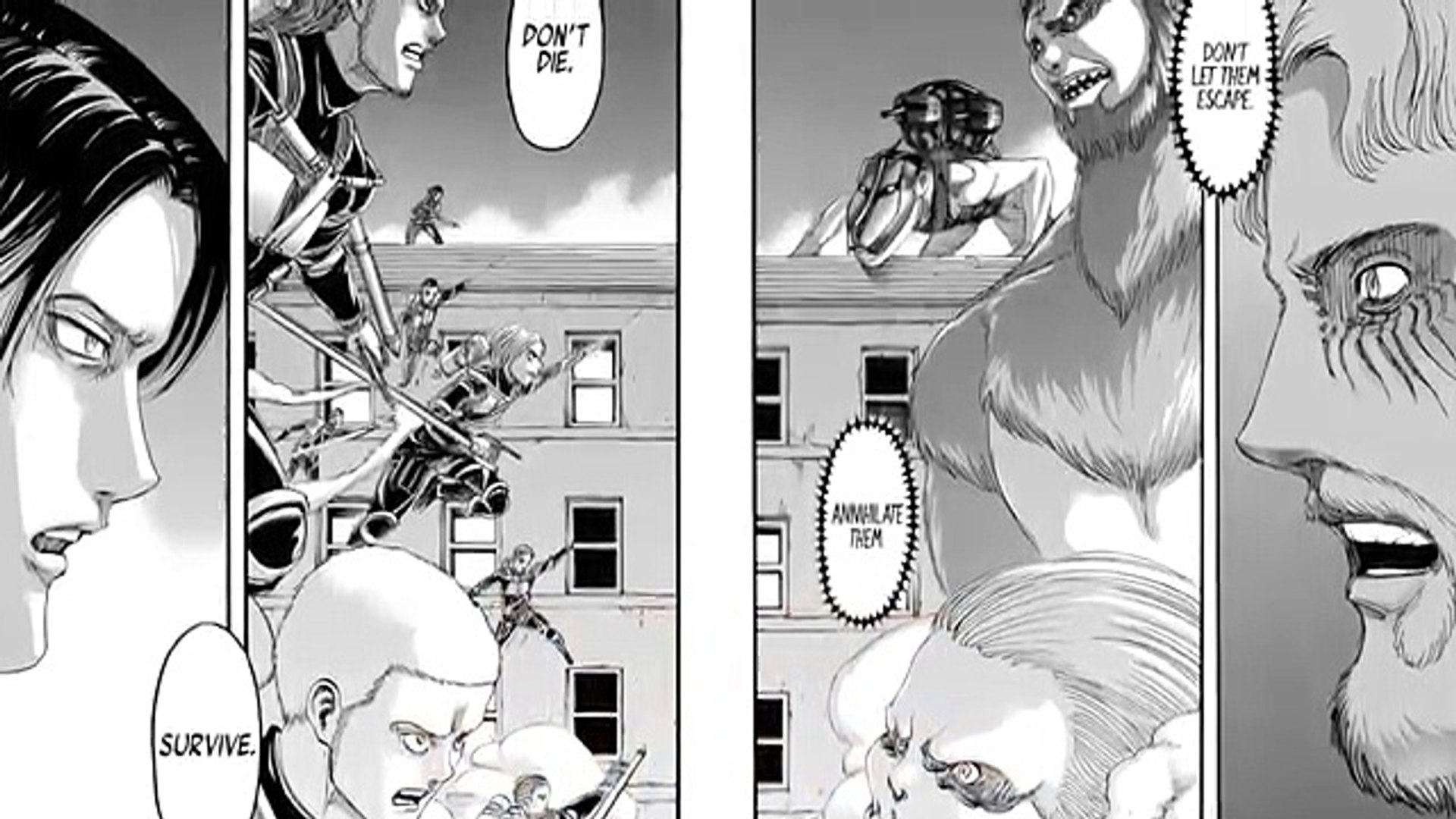 Featured image of post Attack On Titan War Hammer Titan Vs Eren - Most likely colossal titan though, since it is practically unassailable by other titans and can somewhat easily squish the who will be able to defeat eren in the final chapters of attack on titan?