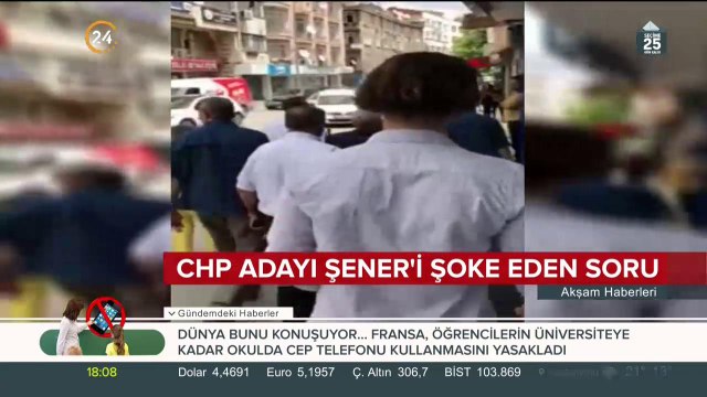 CHP adayı Şener'i şoke eden eden soru