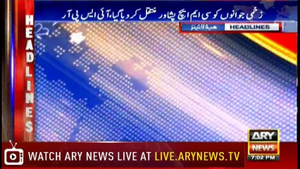 Headlines 1900 30th May 2018