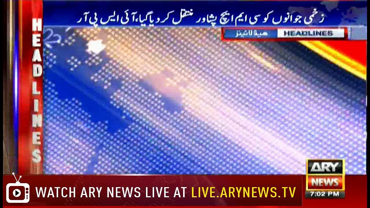 Headlines 1900 30th May 2018