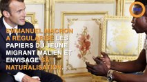 Marine Lepen est pour la naturalisation de Mamoudou Gassama