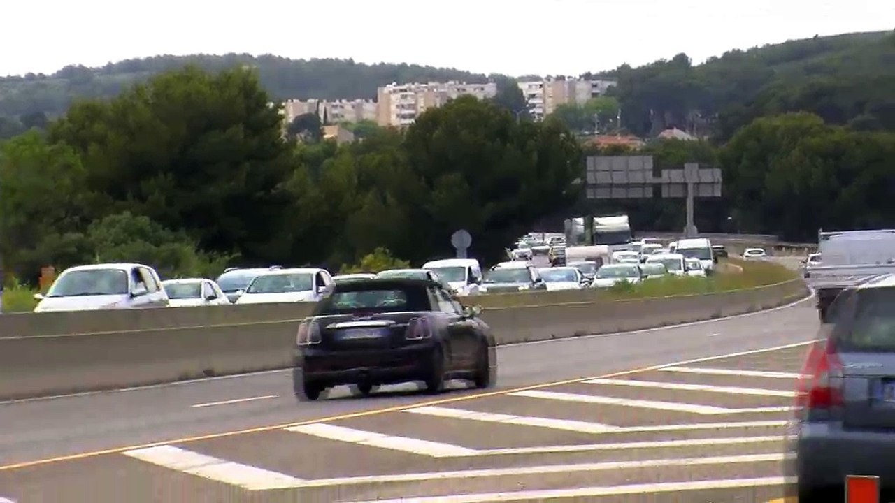 La situation sur le viaduc à 17h30 avec les images de Fred Munos.