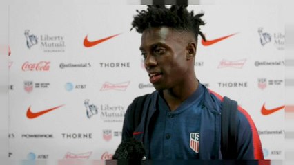 نجل الرئيس الليبيري جورج ويا يسجل أول أهدافه مع المنتخب الأمريكي