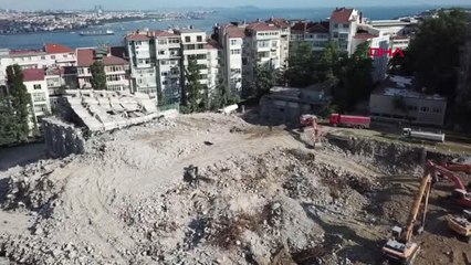 İstanbul Yıkımı Tamamlanan Akm'nin Havadan Görüntüleri