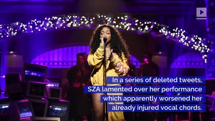 SZA Claims Her Voice is 'Permanently Injured'