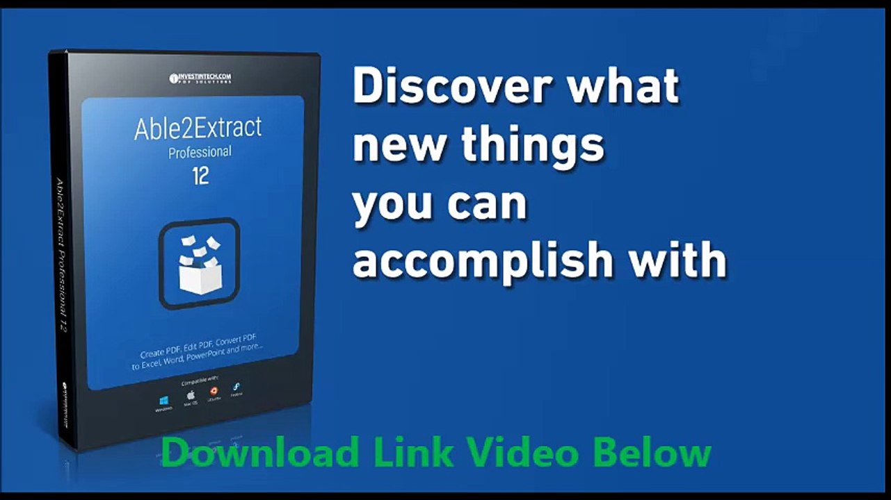 Able2Extract Professional 11.0.2 Crack