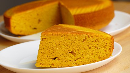 bizcocho de ZANAHORIA esponjoso ¡Un edulcorante NATURAL!