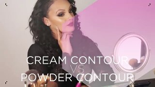 Cream Contour vs Powder Contour | Viva_Glam_Kay